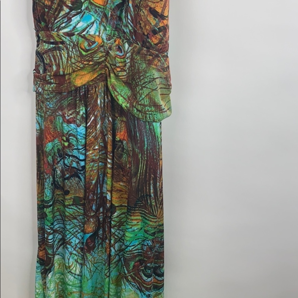 Colorful Halter Dress - Picture 3 of 4